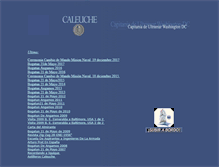 Tablet Screenshot of caleuche.org